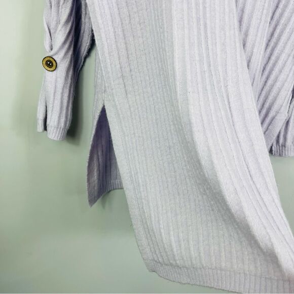 Free People Around the Clock Pullover Cozy Lavender Oversized Sweater Tunic XS - Picture 10 of 16